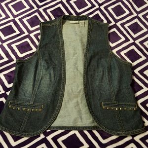 Chico's woman's jean vest